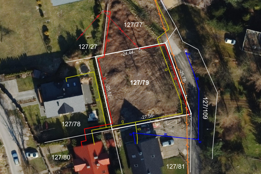 Krak&oacute;w, Krak&oacute;w-Podg&oacute;rze, Maćka z Bogdańca, Działka budowlana 663m2 Krak&oacute;w-Dębniki