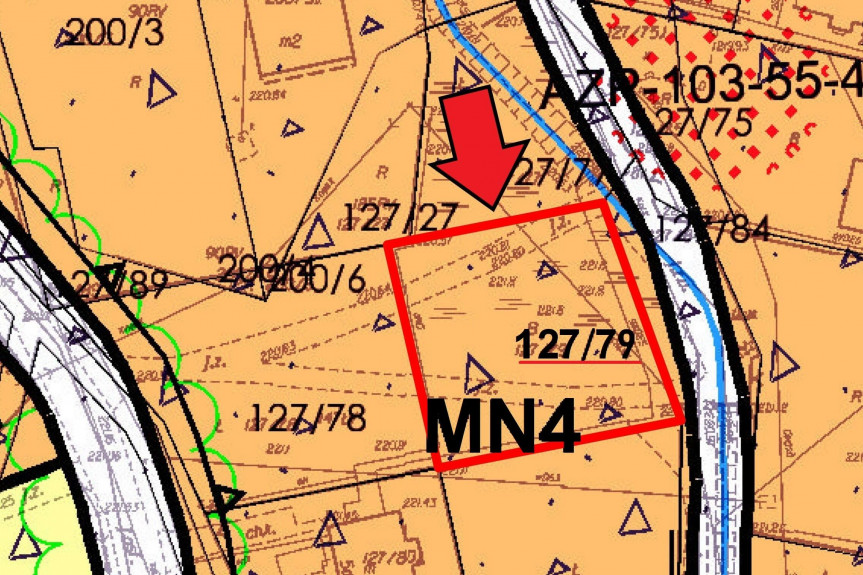 Krak&oacute;w, Krak&oacute;w-Podg&oacute;rze, Maćka z Bogdańca, Działka budowlana 663m2 Krak&oacute;w-Dębniki