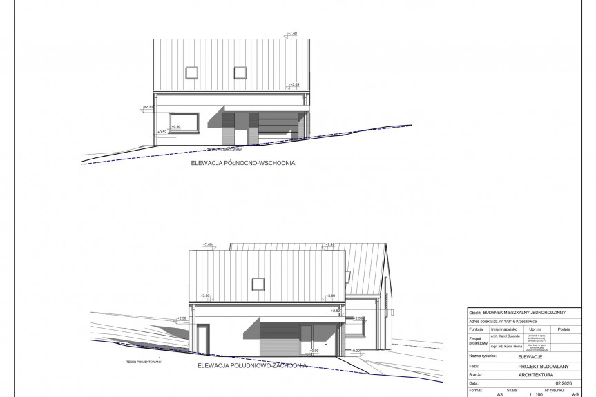 krakowski, Krzeszowice, Żbicka, Działka budowlana 2953m2 Krzeszowice , Żbik z PNB
