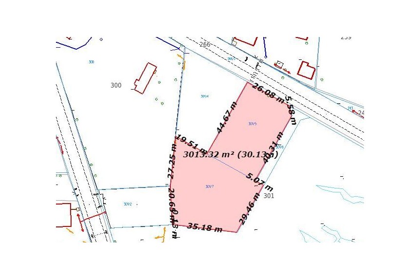 lubaczowski, Narol, Chlewiska, Działka budowlana , 3000m2 - Roztocze