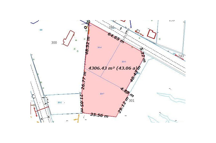 lubaczowski, Narol, Chlewiska, Działka budowlana , 3000m2 - Roztocze
