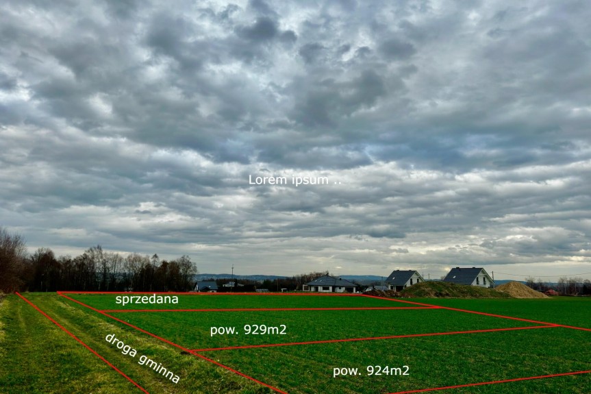 Facimiech, Skawina, Działka na sprzedaż