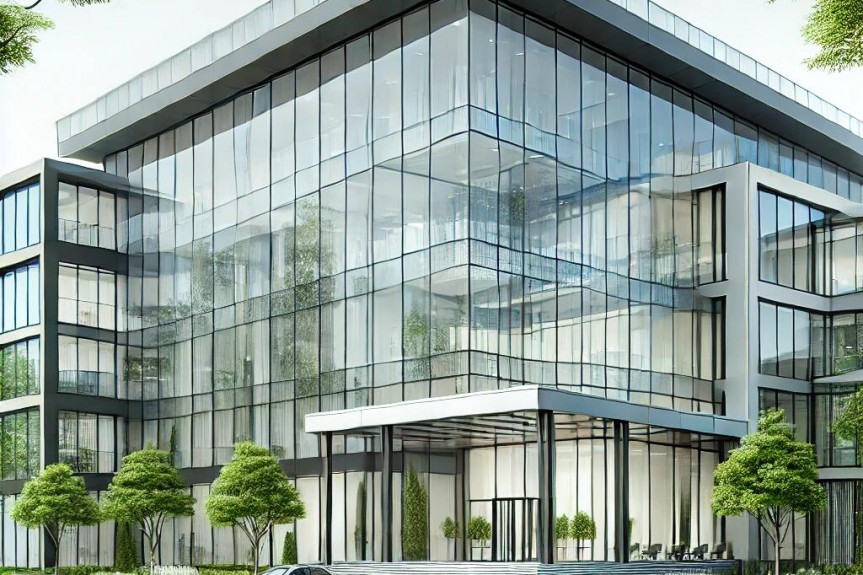 małopolskie, krakowski, Zabierz&oacute;w, Budynek biurowy 1400 m2 open space Zabierz&oacute;w