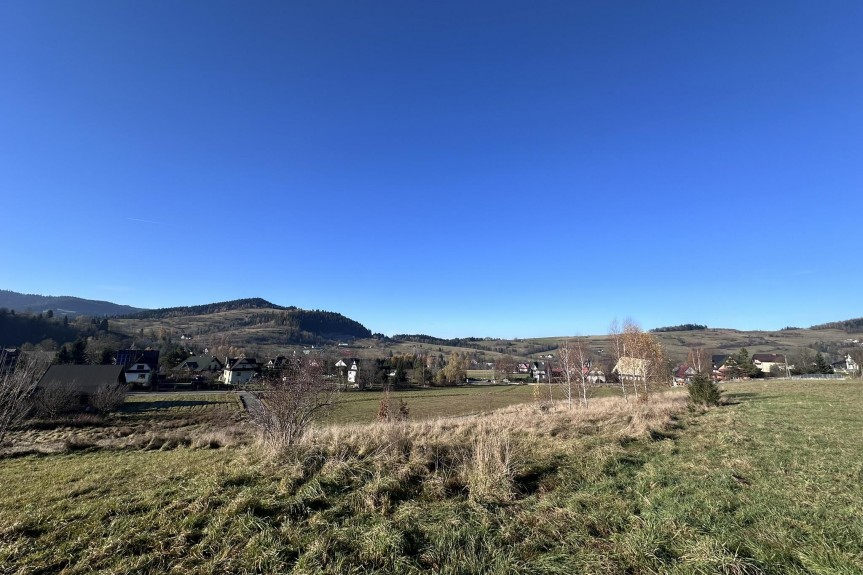 limanowski, Niedźwiedź, Poręba Wielka, Działka budowlana Poręba Wielka/Koninki 800m2