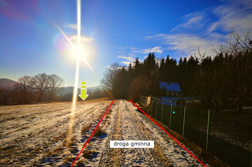 limanowski, Dobra, Przenosza, Działka Budowlana z widokiem na Beskid, Przenosza
