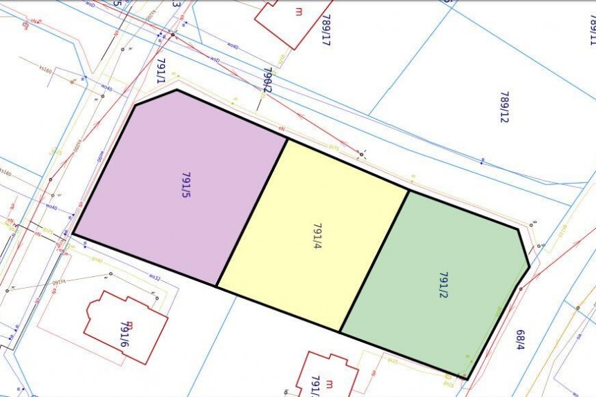 krakowski, Liszki, Morawica, Pod Lasem, Działka z pozwoleniem na budowę Morawica 748 PUM