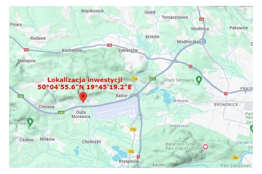 krakowski, Liszki, Morawica, Pod Lasem, Działka z pozwoleniem na budowę Morawica 748 PUM