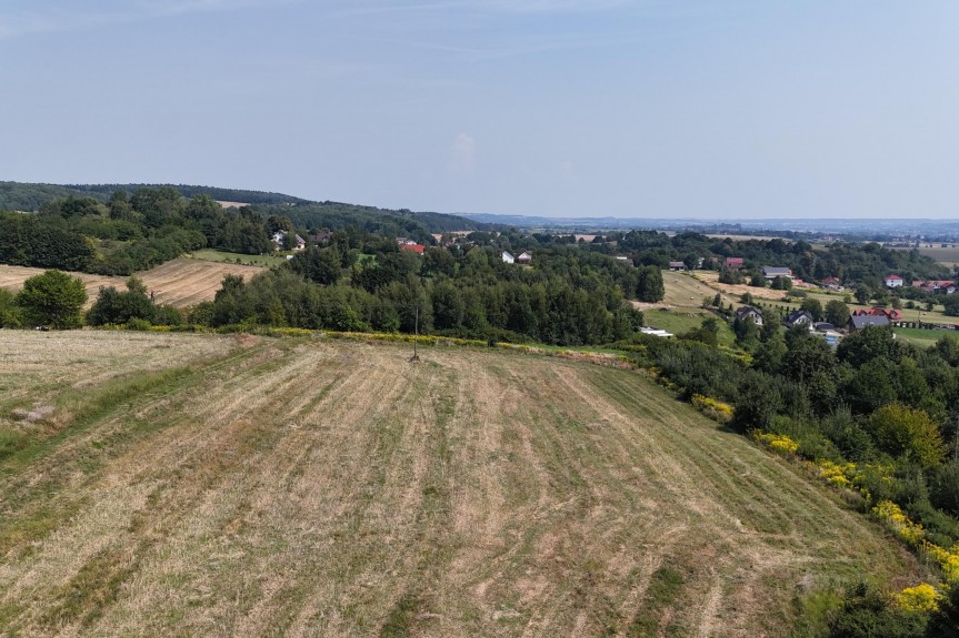krakowski, Zabierz&oacute;w, Radwanowice, Działka widokowa zagrodowa 3050m2, Radwanowice