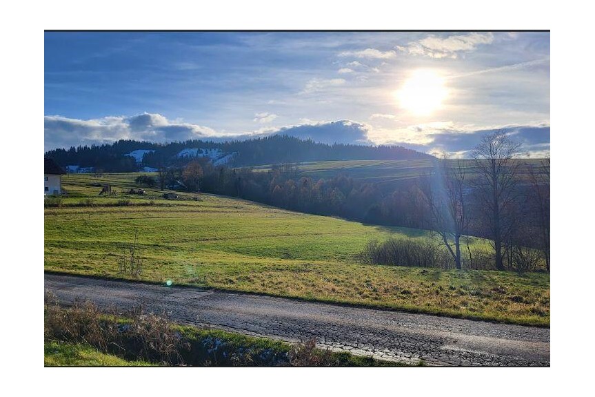 małopolskie, limanowski, Niedźwiedź, Widokowa działka Niedźwiedź k/Mszany Dolnej 800m2 z PNB