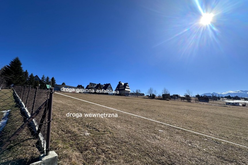 nowotarski, Czarny Dunajec, Czerwienne, Widokowa działka budowlano-rolna Czerwienne 8827m2