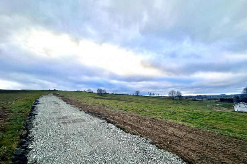 ropczycko-sędziszowski, Wielopole Skrzyńskie, Glinik, Działka budowana widokowa Glinik 1100m2
