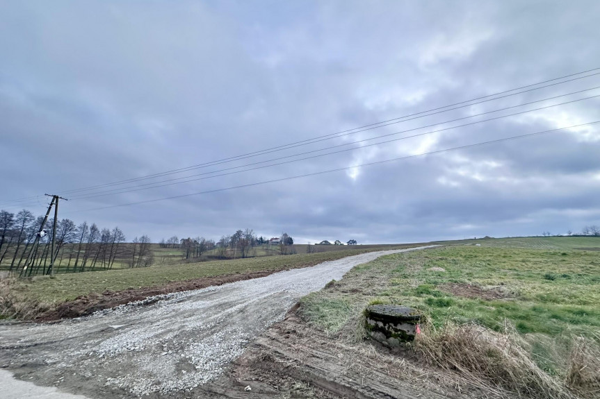 ropczycko-sędziszowski, Wielopole Skrzyńskie, Glinik, Działka budowana widokowa Glinik 1100m2
