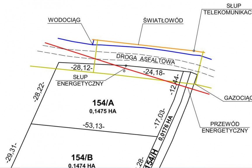 ropczycko-sędziszowski, Wielopole Skrzyńskie, Glinik, Działka budowana widokowa Glinik 1100m2