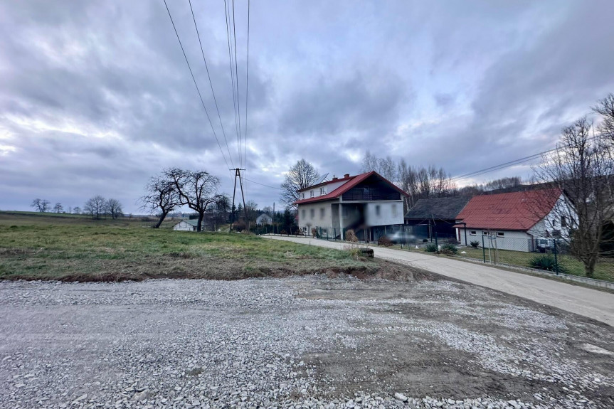 ropczycko-sędziszowski, Wielopole Skrzyńskie, Glinik, Działka budowana widokowa Glinik 1100m2