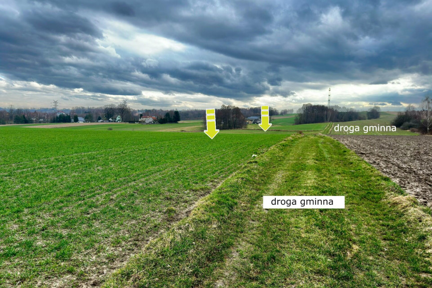 krakowski, Skawina, Facimiech, Działka usługowa  4130 m2 Facimiech koło Skawiny