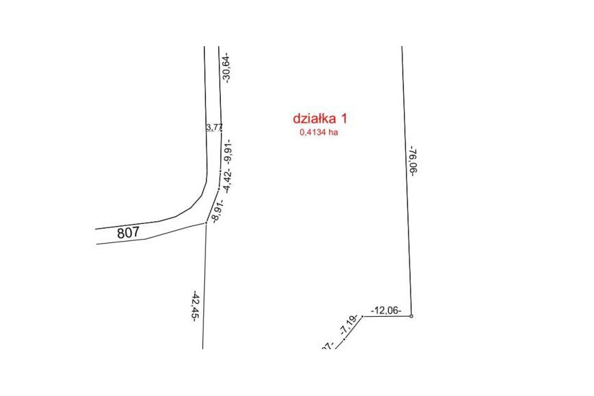 krakowski, Skawina, Facimiech, Działka usługowa  4130 m2 Facimiech koło Skawiny