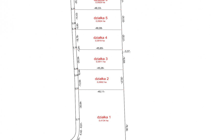 krakowski, Skawina, Facimiech, Działka usługowa  4130 m2 Facimiech koło Skawiny
