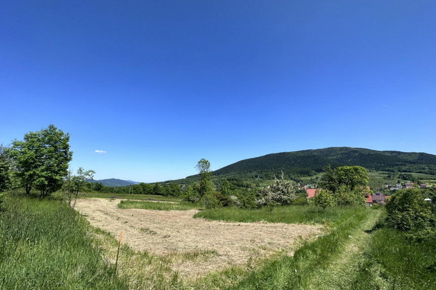 limanowski, Dobra, Działka budowlana widokowa  1400 m2 - Dobra