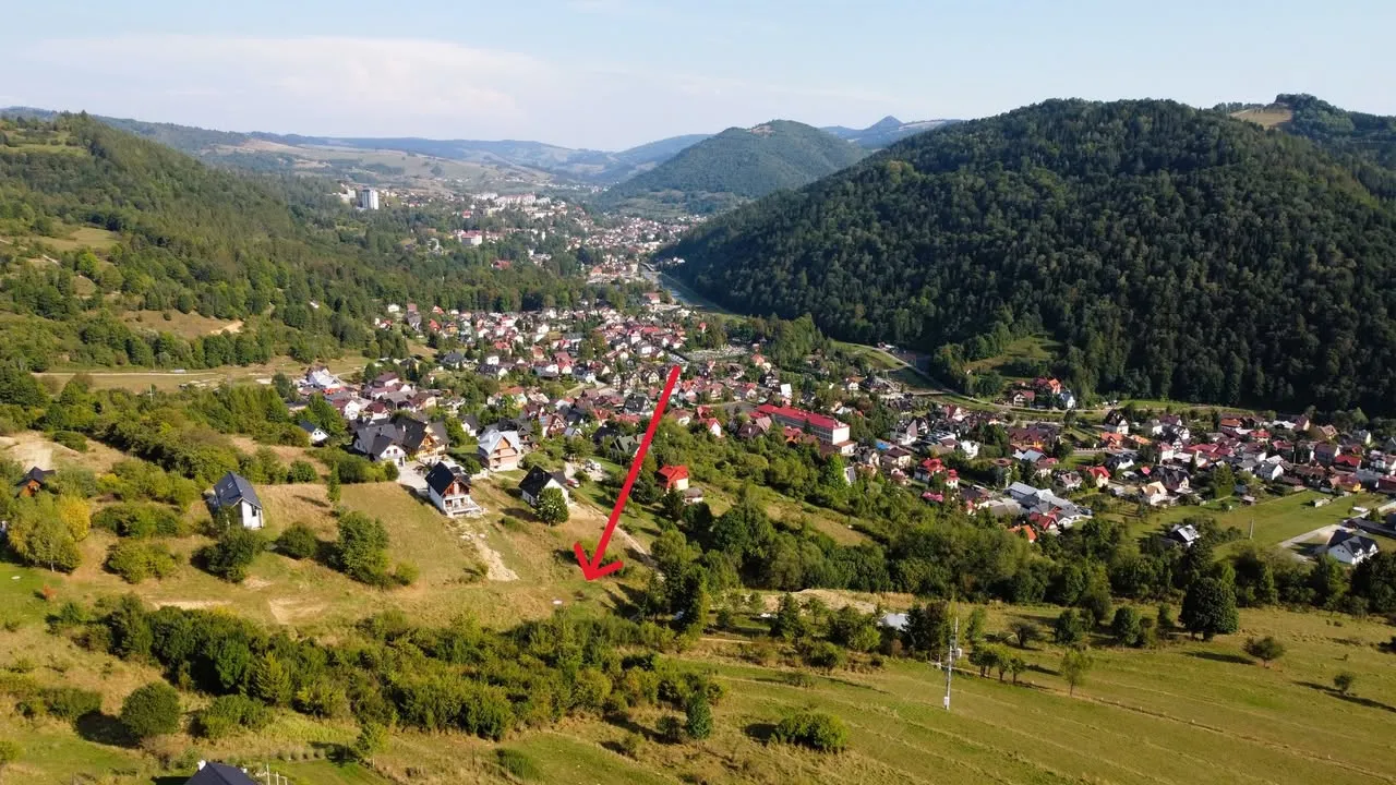 Działka budowlana 10 ar – Szczawnica, ul. Pod Sadami - Widokowa lokalizacja w sercu Pienin