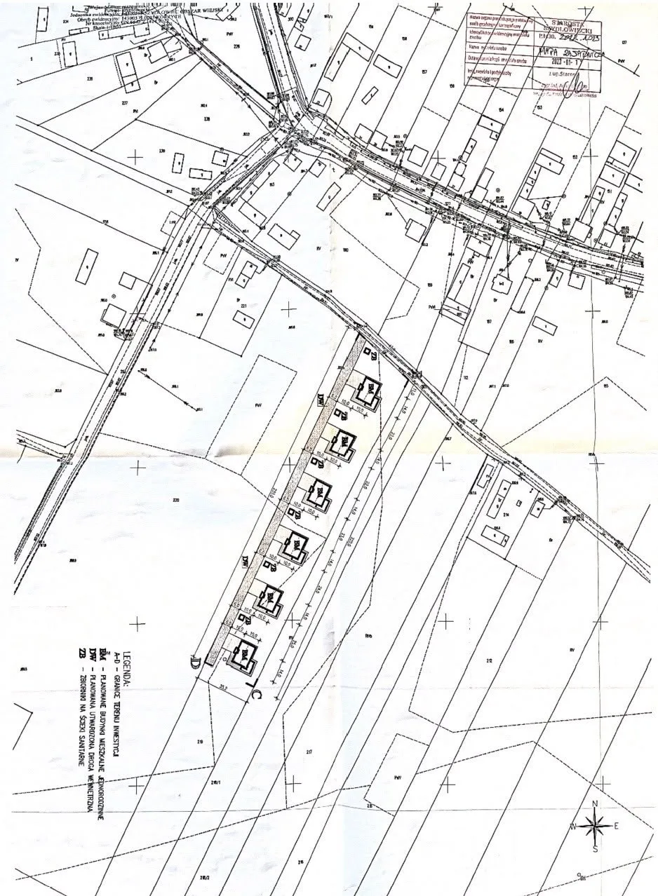 Sprzedam działkę budowlaną 1124 m2 z WZ - 124 km od Warszawy