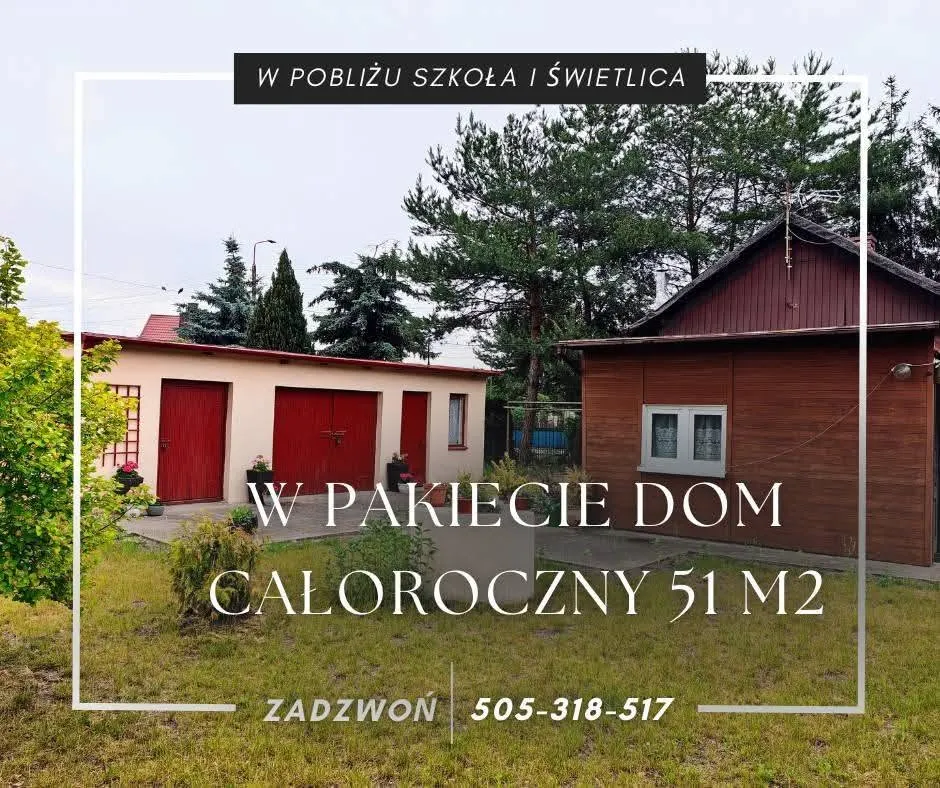 Działka budowlana z domem 51m2 | Grodzisk Mazowiecki | powierzchnia 905m2|