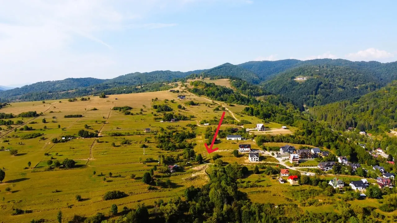Działka budowlana 10 ar – Szczawnica, ul. Pod Sadami - Widokowa lokalizacja w sercu Pienin