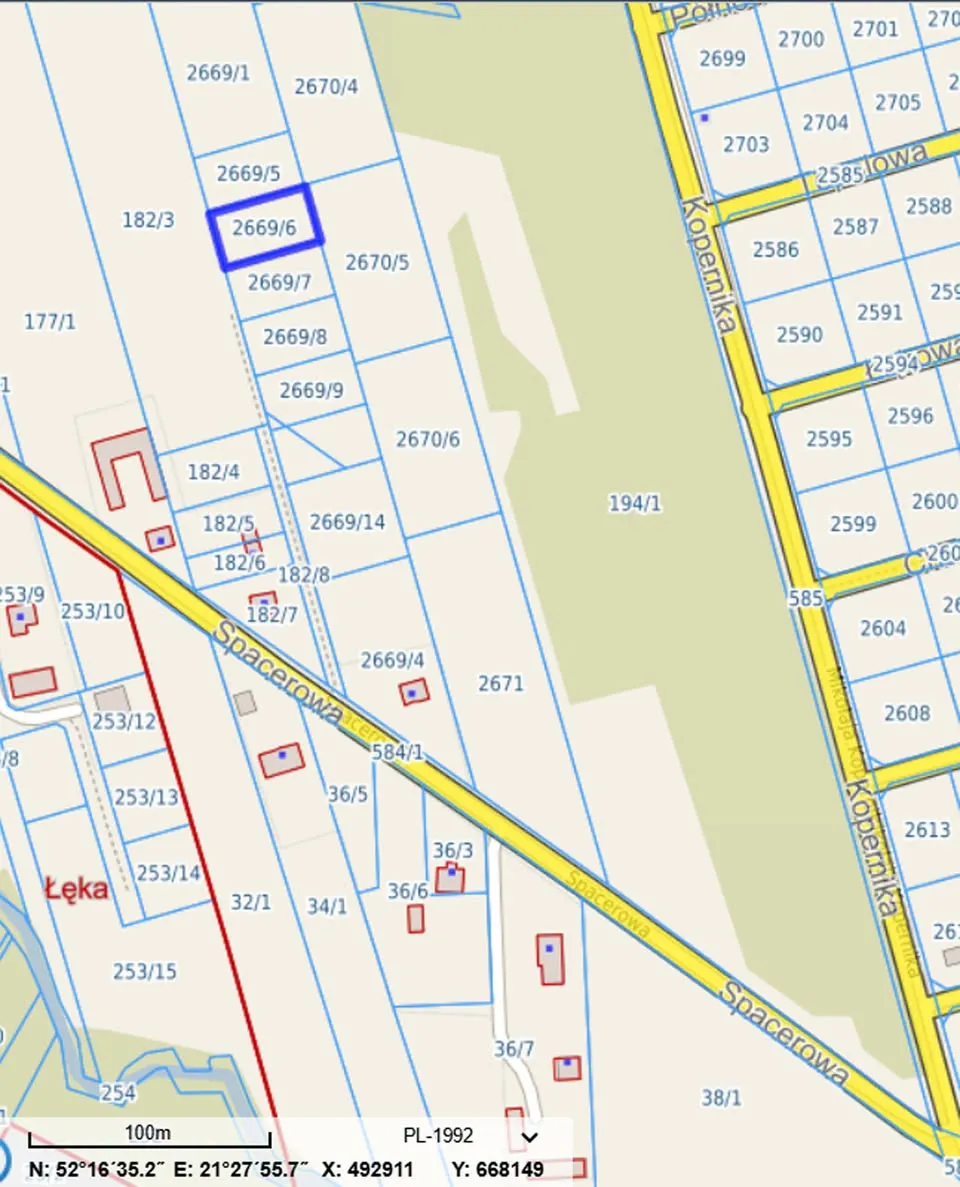 Działka z warunkami zabudowy – Pustelnik, 37 km od Warszawy