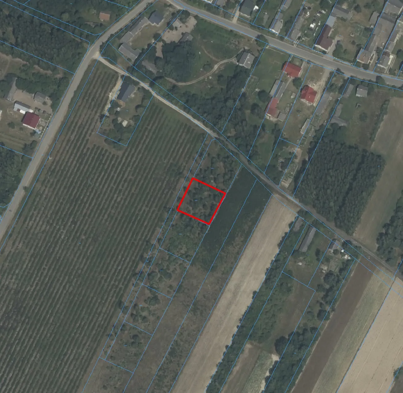 Sprzedam działkę budowlaną 1124 m2 z WZ - 124 km od Warszawy