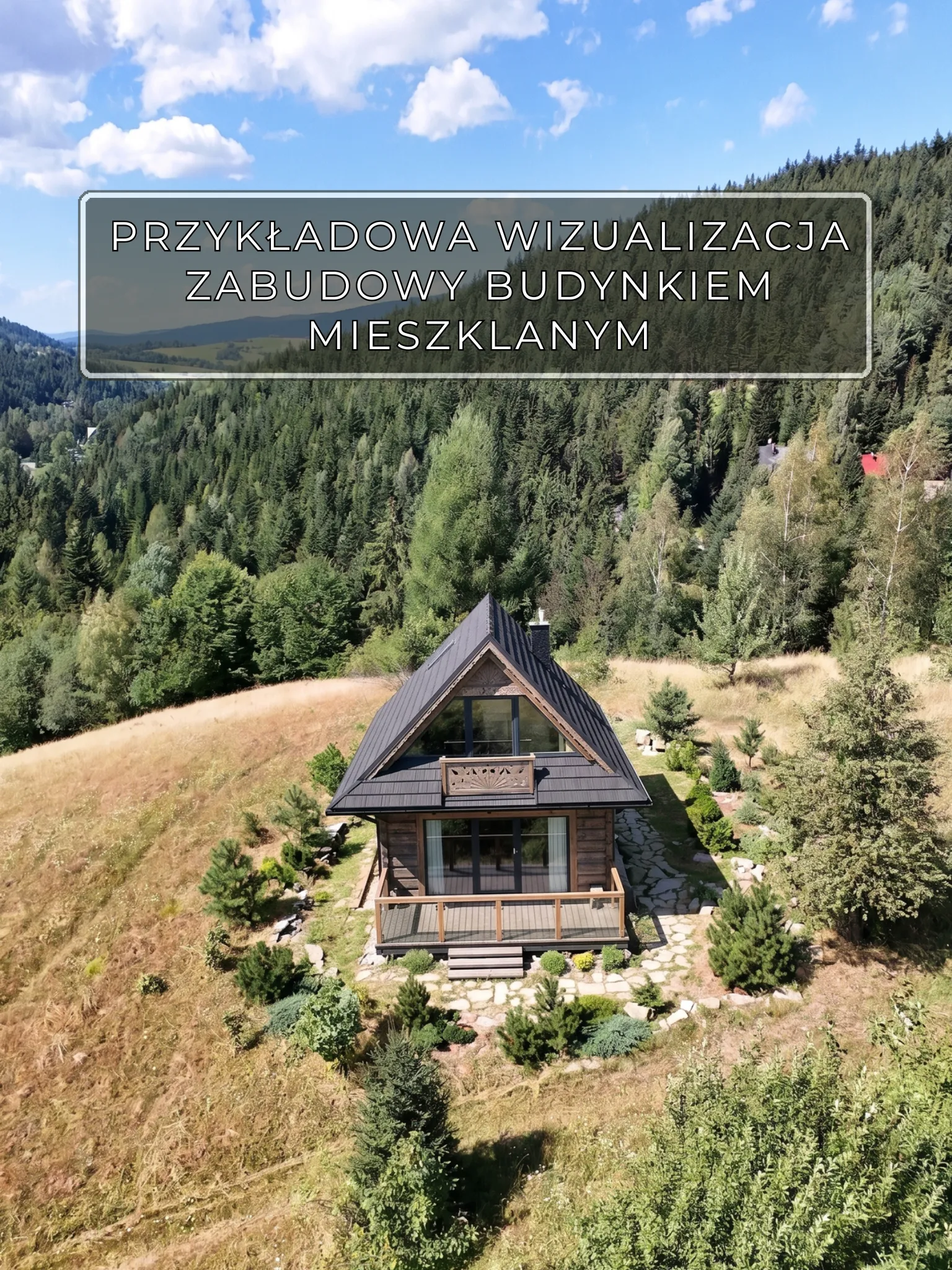 Działka budowalna widokowa w górach blisko lasu | Poręba Wielka | Koninki | 1400m2