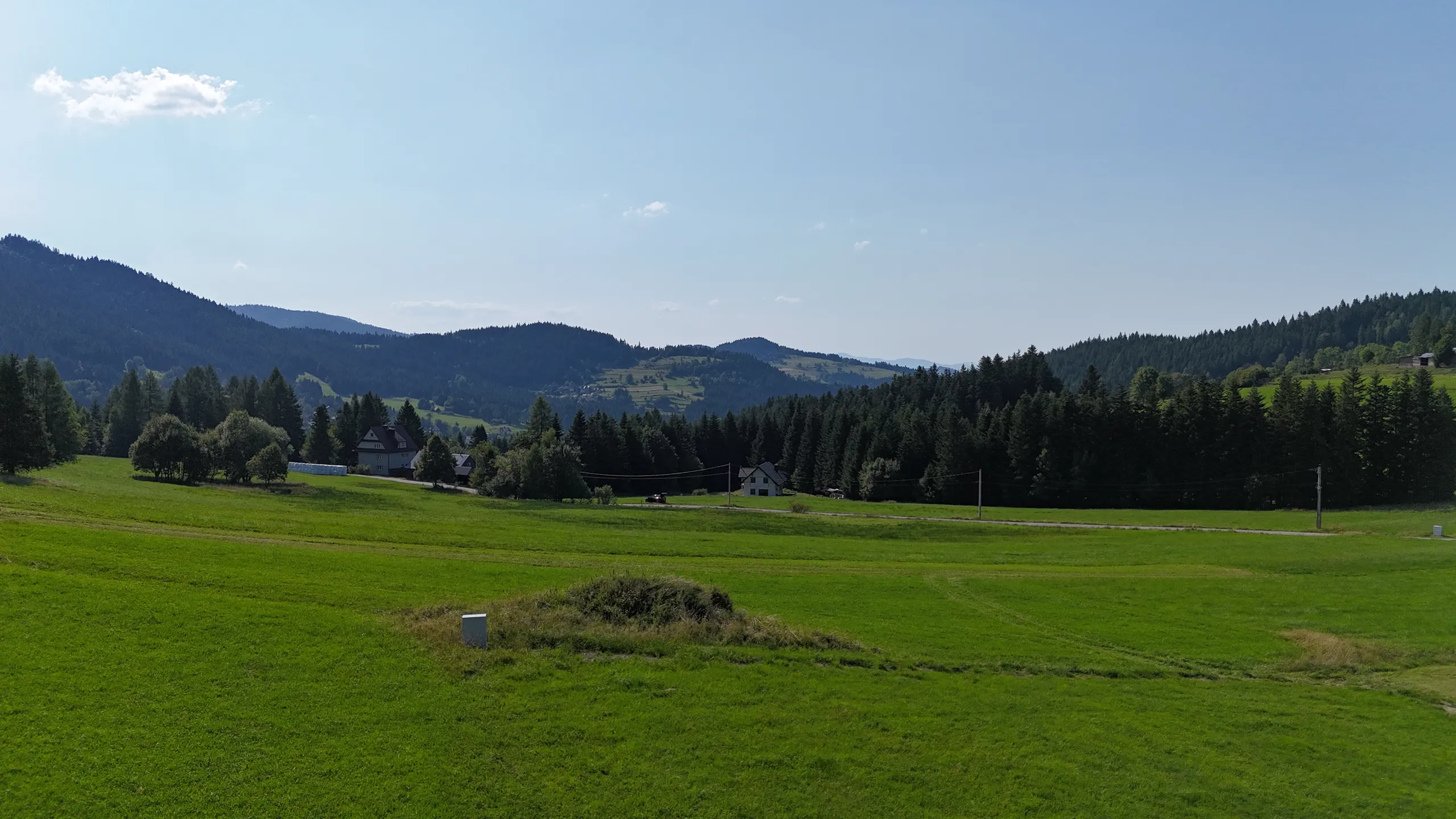 Widokowe działki budowlane po ok. 870m2 Poręba Wielka, Orkanówka | niezagrożony widok | przy szlaku na Turbacz |